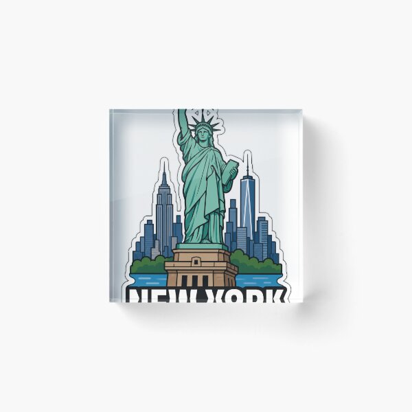 Item preview, New York Travel Sticker - New York USA Souvenir Gift designed and sold by VisualArtsOasis.