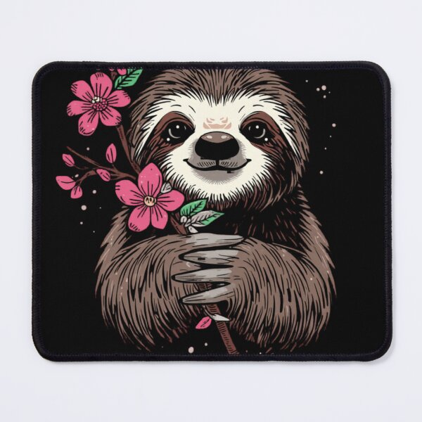 Item preview, Slow Down and Smile Sloth designed and sold by funny things random.