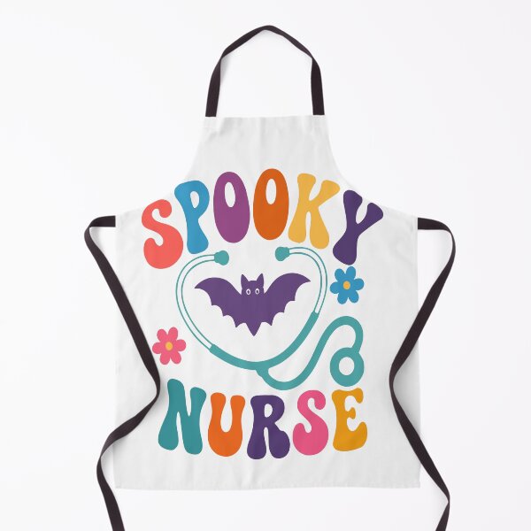 Item preview, Spooky Nurse Retro Halloween Groovy Stethoscope Gift designed and sold by Glotify.