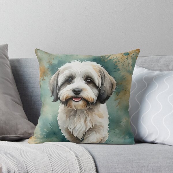 Item preview, Havanese Watercolor Dog Art designed and sold by MaverlyShop.