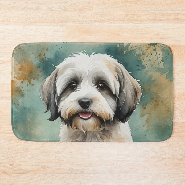Item preview, Havanese Watercolor Dog Art designed and sold by MaverlyShop.