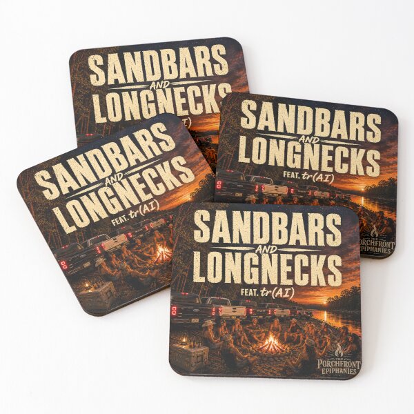 Item preview, Sandbars and Longnecks Song Art designed and sold by The Porchfront Epiphanies.