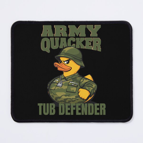 Item preview, Army Quacker – Tub Defender designed and sold by RubberQuack.