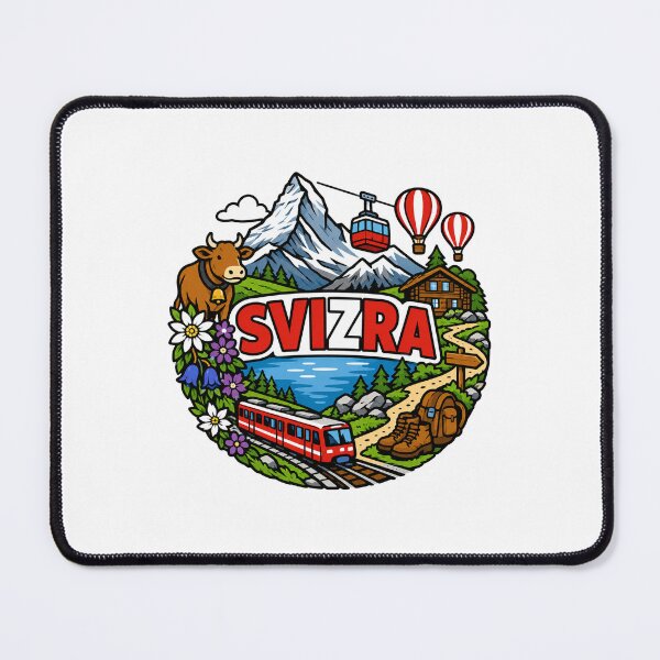 Item preview, Switzerland: Climbing Toward Victory designed and sold by Nicole GR & Gustavo SF.