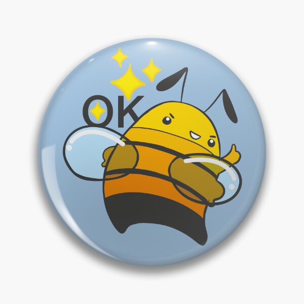 Item preview, Bee Ok with thumbs up designed and sold by Konopikyu.