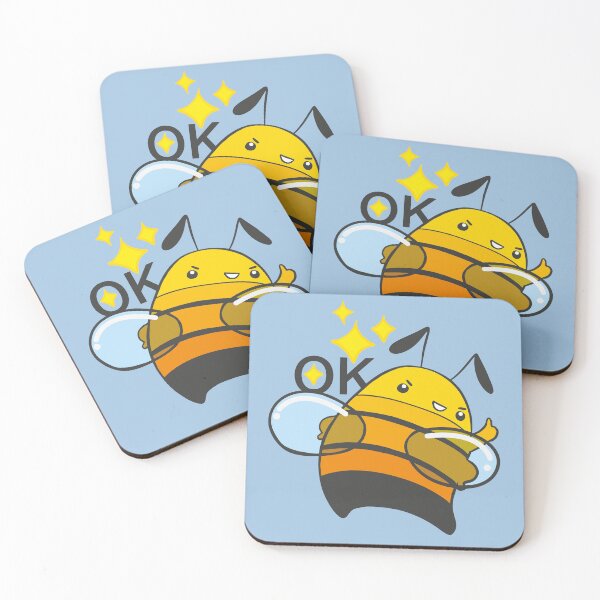 Item preview, Bee Ok with thumbs up designed and sold by Konopikyu.