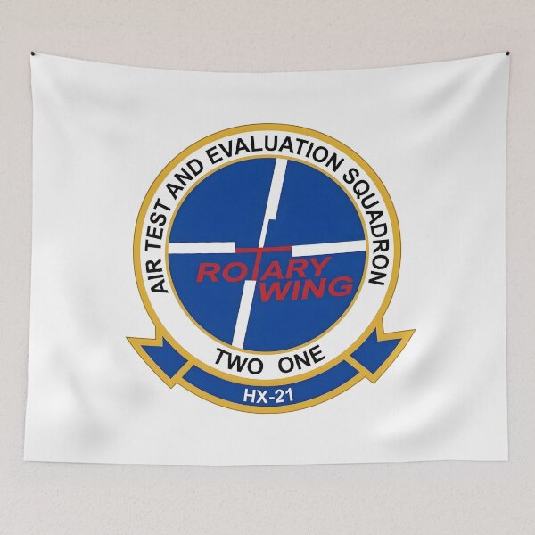 Item preview, Air Test and Evaluation Squadron Two One (HX-21) Rotary Wing Patch designed and sold by CharlieDesings.