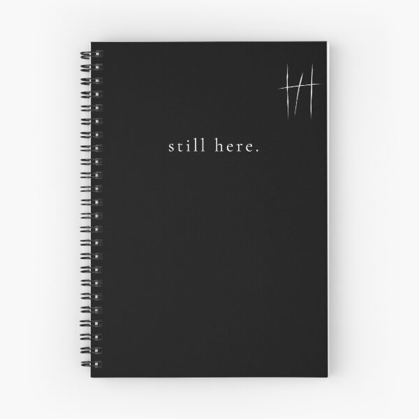 Item preview, Still Here Minimalist Emotional Typography designed and sold by stillharbor.