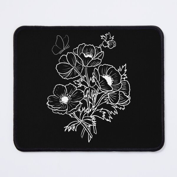 Item preview, A Bouquet Of Flowers And A Butterfly. designed and sold by Dinasshop.