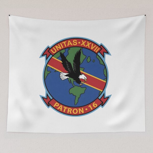 Item preview, UNITAS XXVII: VP-16 Patron 16 Mission Insignia designed and sold by CharlieDesings.