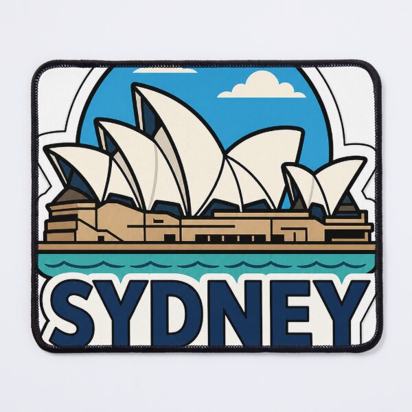 Item preview, Sydney Travel Sticker - Sydney Australia Souvenir Gift designed and sold by VisualArtsOasis.