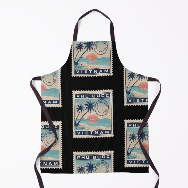 Item preview, Phu Quoc Vietnam Coastal Postage Stamp Travel Sticker designed and sold by stickercuffs.