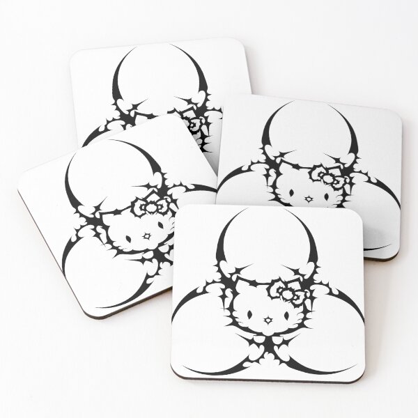 Item preview, Hello kitty cyber sigilism. Toxic symbol. designed and sold by Tribalgothss.