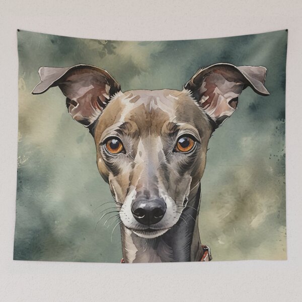 Item preview, Italian Greyhound Watercolor Dog Art designed and sold by MaverlyShop.