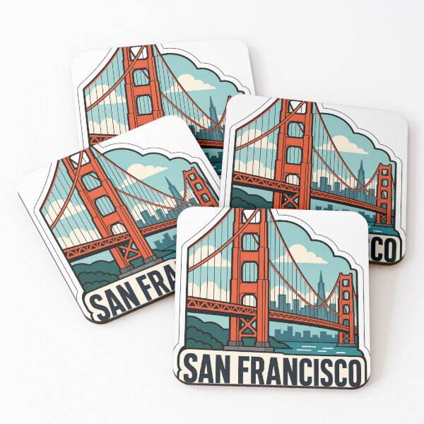 Item preview, San Francisco Travel Sticker - San Francisco USA Souvenir Gift designed and sold by VisualArtsOasis.