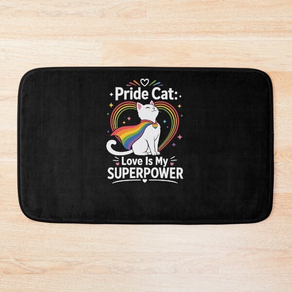 Item preview, Pride Month Rainbow Cat Flamme designed and sold by FreshPixelArt.