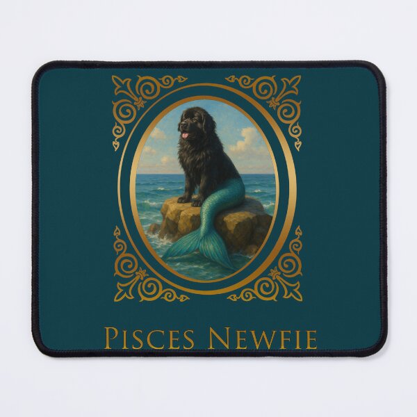 Item preview, Pisces Newfie designed and sold by Christine Mullis.