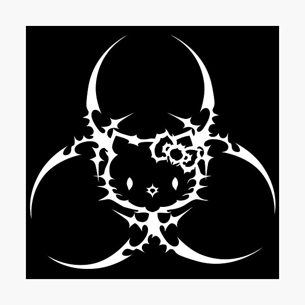 Item preview, Hello kitty cyber sigilism. Toxic symbol. designed and sold by Tribalgothss.