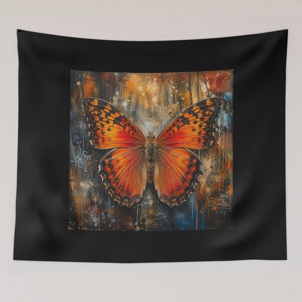 Item preview, Aurora Flame Butterfly: Graceful botanical almost realistic #4 designed and sold by Helios Be. Lavsh.