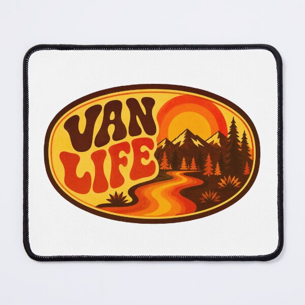 Item preview, living the van life designed and sold by Le Boozee.