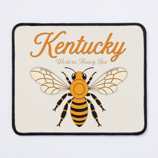 Item preview, Kentucky Western Honey Bee State Insect Art designed and sold by The-Drip-Studio.