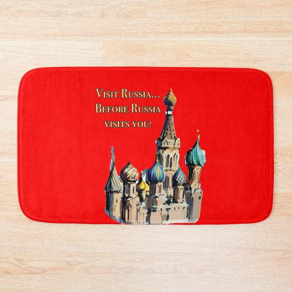 Item preview, Moscow tourist poster designed and sold by Glenbobagins.