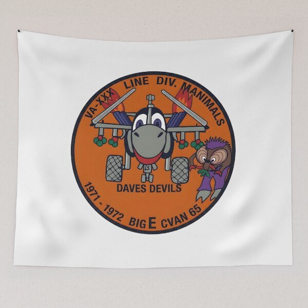 Item preview, US Navy VA-XXX Line Division Cruise Patch (1971–1972) designed and sold by CharlieDesings.