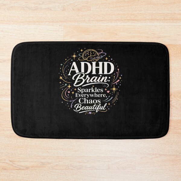 Item preview, ADHD Brain Rainbow Sparkles designed and sold by FreshPixelArt.