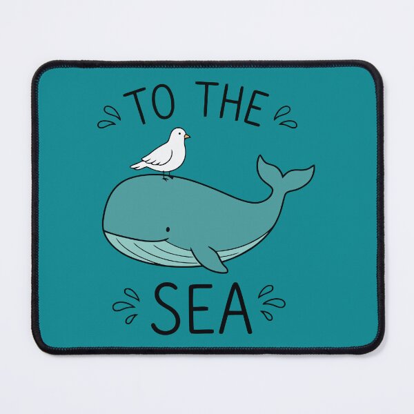 Item preview, Cute Whale and Seagull Ocean Friends designed and sold by Amir Faysal.