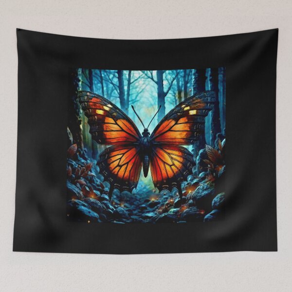 Item preview, Aurora Flame Butterfly: Graceful botanical almost realistic #6 designed and sold by Helios Be. Lavsh.