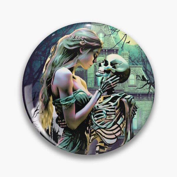 Item preview, Phantom Union Gothic Haunted House Skeleton Poster designed and sold by AXENT Designs.