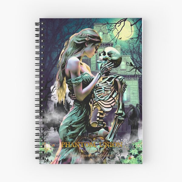 Item preview, Phantom Union Gothic Haunted House Skeleton Poster designed and sold by AXENT Designs.