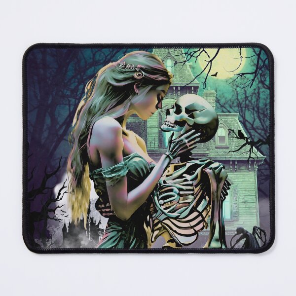 Item preview, Phantom Union Gothic Haunted House Skeleton Poster designed and sold by AXENT Designs.