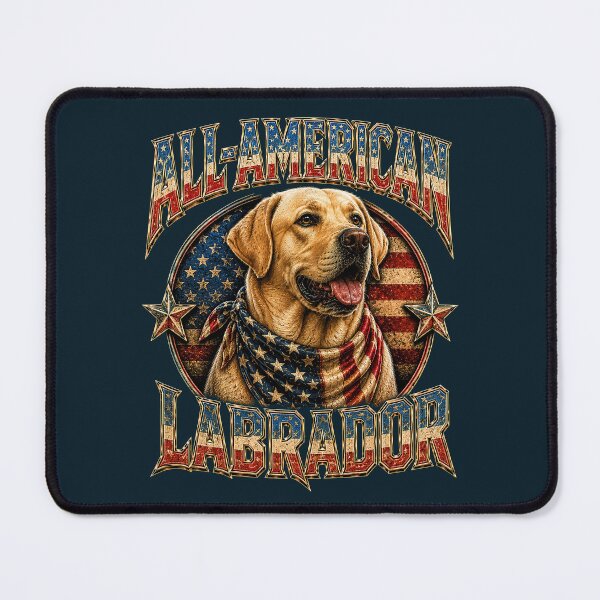 Item preview, Patriotic dog design 4th of July Labrador retriever owners designed and sold by PetsArt.
