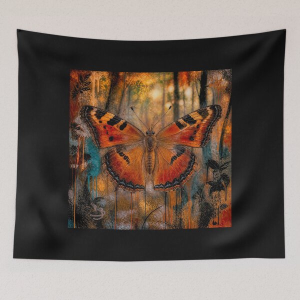 Item preview, Aurora Flame Butterfly: Graceful botanical almost realistic #7 designed and sold by Helios Be. Lavsh.