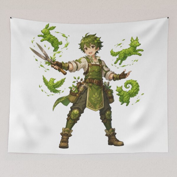 Item preview, Topiary Blade Gardener designed and sold by jgvisualarts.