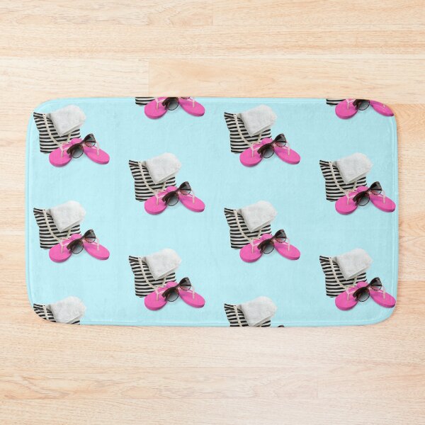 Item preview, Beach bag and flip flops designed and sold by Meli-moo.