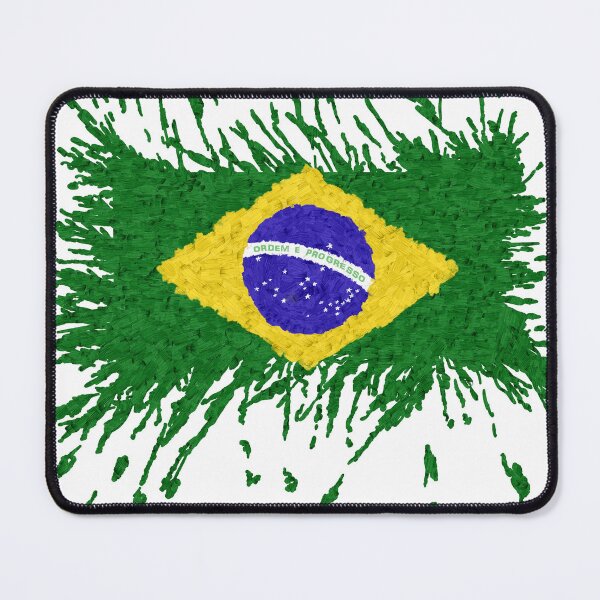 Item preview, Brazil Flag - Ordem e Progresso Brazilian Pride designed and sold by Yuki80.