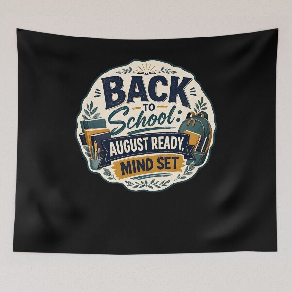 Item preview, Back to School August Ready designed and sold by FreshPixelArt.