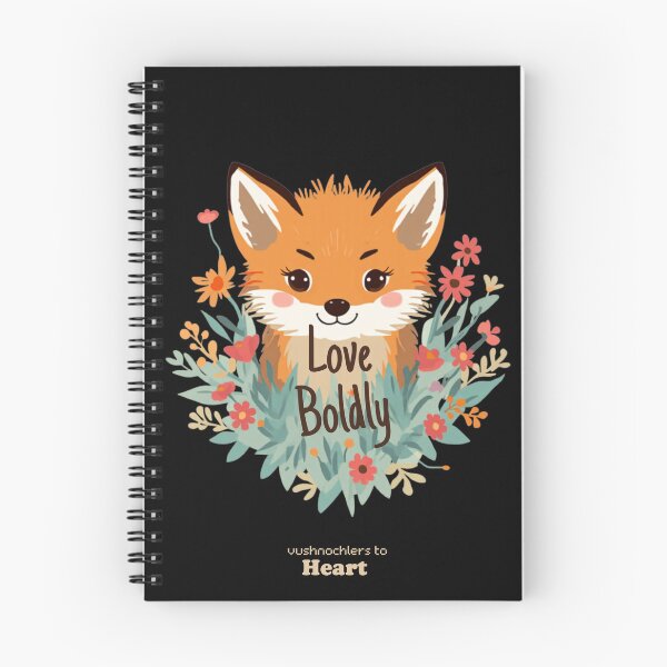 Item preview, Love Boldly Fox designed and sold by funny things random.