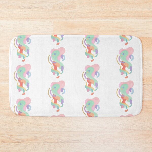 Item preview, Fluid Organic Shapes in Pink Blue and Mint Design designed and sold by Prints by Mat.