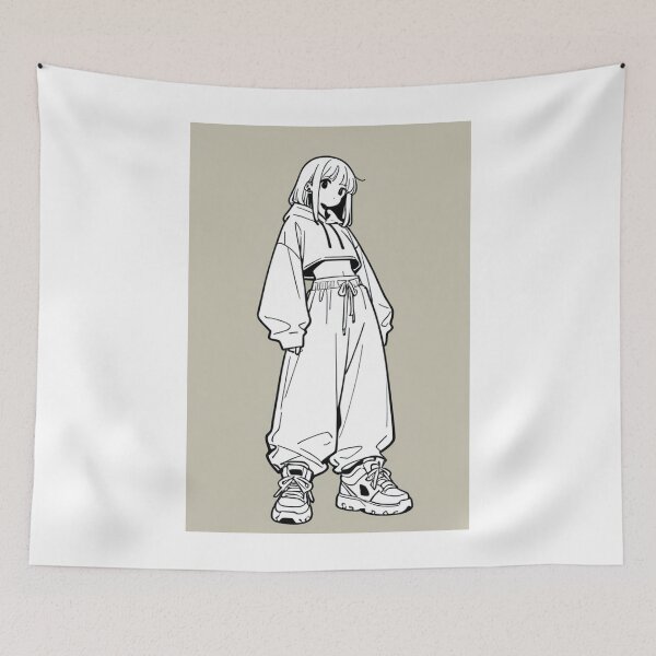 Item preview, Fashion - sportloo woman crop hoodie designed and sold by AnimeShin.