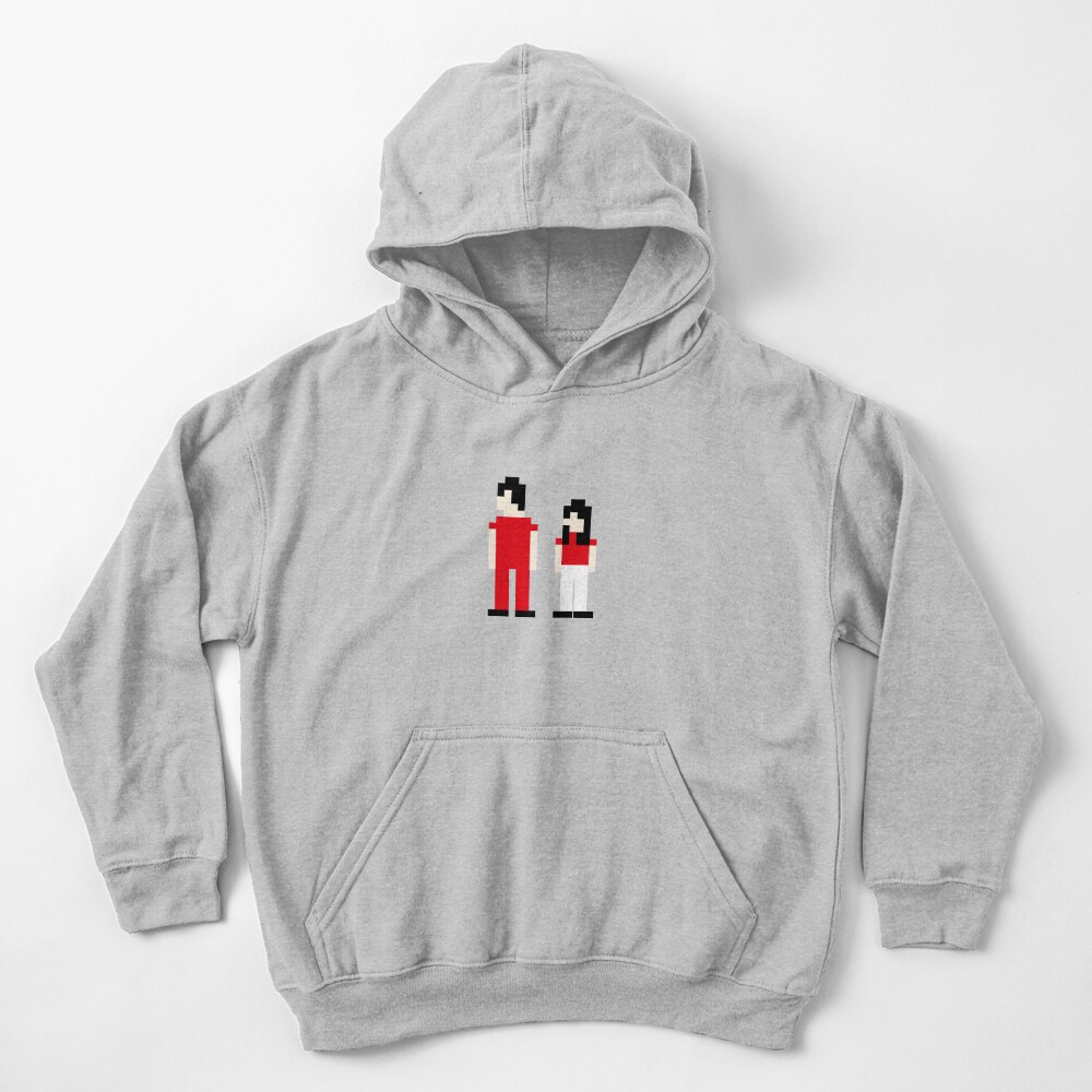 the white stripes hoodie