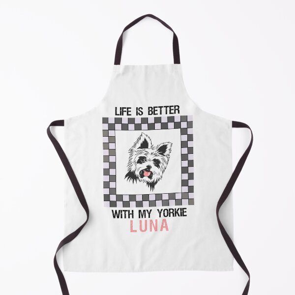 Item preview, Life is better with my Yorkie best friend Luna designed and sold by Logiprint.