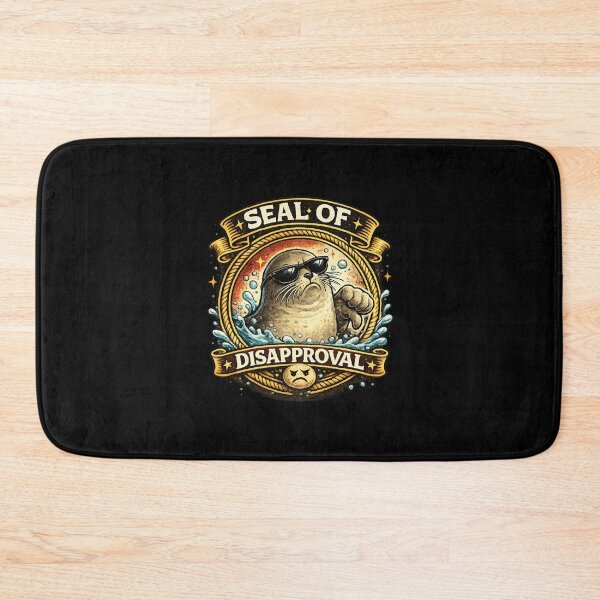 Item preview, Seal of Disapproval Funny Animal Pun T-Shirt | Sarcastic Thumbs Down Meme designed and sold by Cree8if.