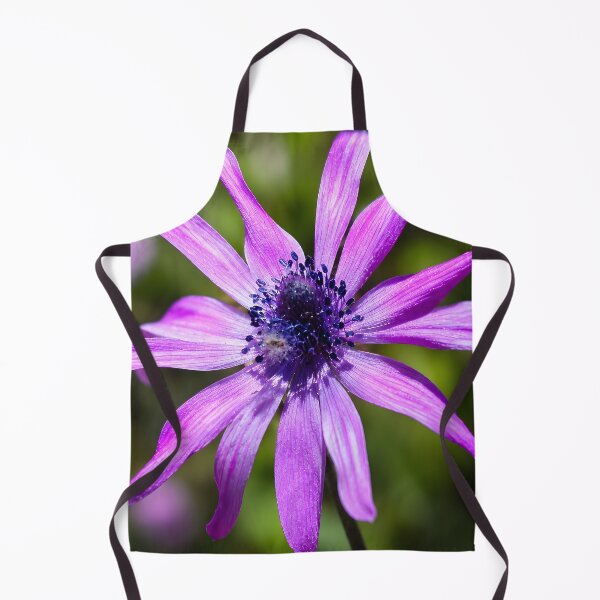 Item preview, Purple Anemone Bloom | Premium Botanical Macro Photography designed and sold by Violafleurviolett.