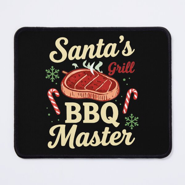 Item preview, Santa’s Grill BBQ Master designed and sold by LuloCreative.