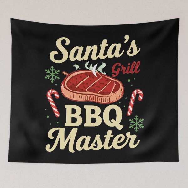 Item preview, Santa’s Grill BBQ Master designed and sold by LuloCreative.