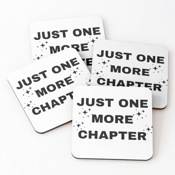 Item preview, Just One More Chapter Book Lover Reading Quote T-Shirt designed and sold by vibecraft_studio2.