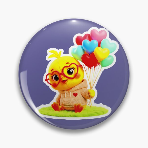 Item preview, Cute Chick Vibes – Adorable Baby Chick Stickers & Kawaii Art designed and sold by Cyber-ART-Studio.
